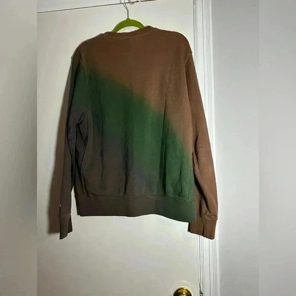 Nike NSW Game Day Club Crew Archaeo Brown Green Tri ColorFQ6142-256 Mens Medium - Picture 3 of 13